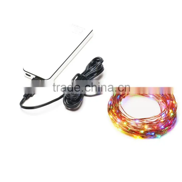 Waterproof Ip68 Indoor Outdoor Christmas Copper Wire Mini Led String Lights photo-5