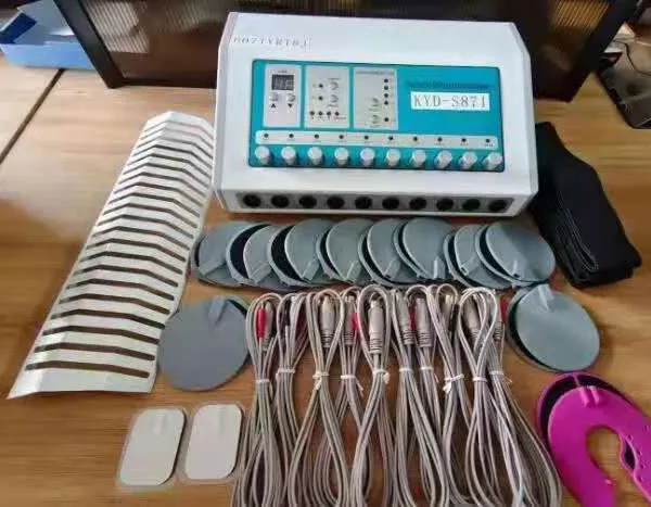 TENS EMS Russian Wave Slimming Machine Featuring Moisture-Proof Electrodes and Carrying Case photo-5