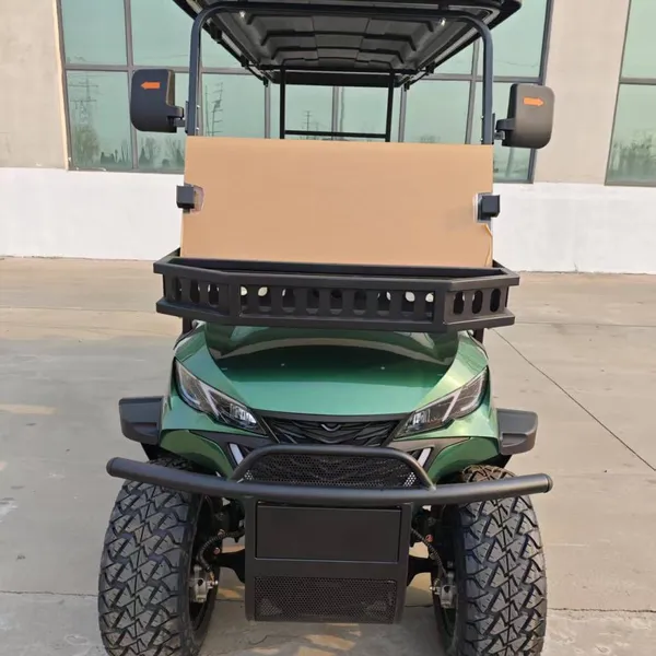New 4+2 Six-seater Electric Golf Cart for Export and Tourism, Customizable From the Original Manufacturer photo-2