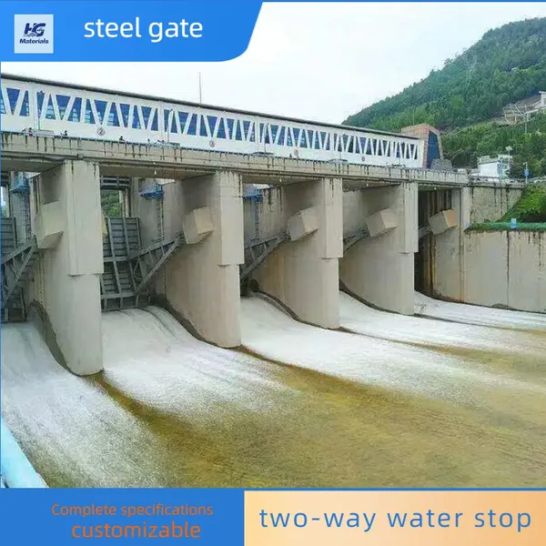 Custom Size 304 Stainless Steel Wall Mounted Sluice Gate Flood Prevention For Urban Stormwater System photo-1
