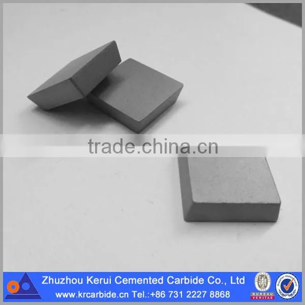 16.5x16.5x5.0mm Square Cemented Carbide Insert for Metalworking Supplied in Ground and Blank