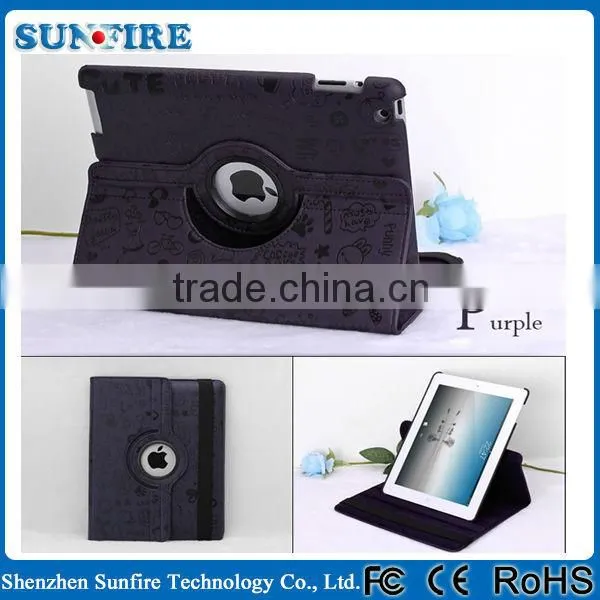 Best Selling Fashion 360 Degree Rotating Case For Ipad Mini Cover