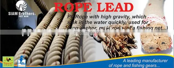 4 Strands Color Twisted Lead Rope With UV Protection and Waterproof