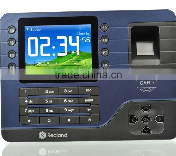 REALAND A-C091 3.2 Inch Rfid Biometric Fingerprint Time Attendance System