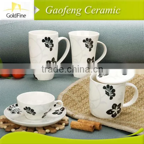Porcelain Cup and Saucer