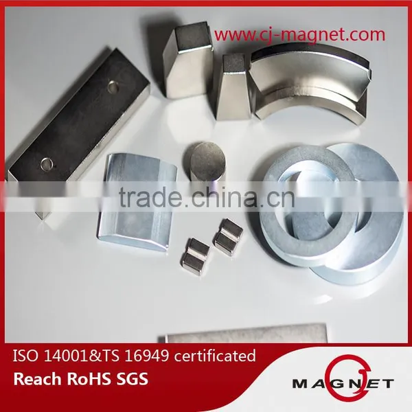 Customized Strong N52 Neodymium Magnet Motor Magnet Tegular NdFeB Magnet photo-6