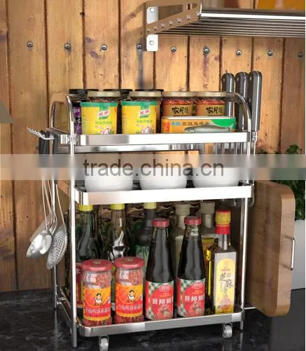 Width 269mm Stainless Kitchen Rack photo-3