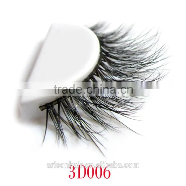 Wholesale Price Luxury 3D Mink Fur Lashes False Strip Eyelash Extension ,custom Package photo-6
