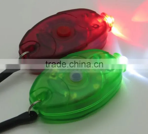 Super Bright Key Holder Red Green Warning Safe LED Light photo-3