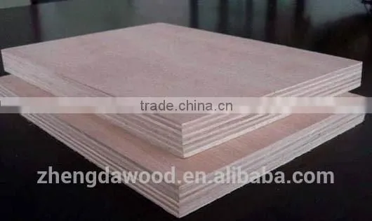 Cheapest 4'X8' Commercial Plywood 18mm (Different Thicknesses ) in Linyi
