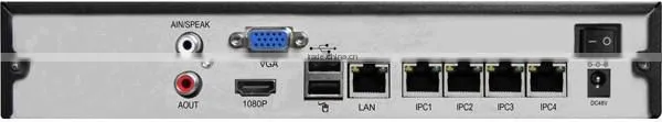 Free CMS HDMI VGA Output 4CH 3MP 5MP 1080P NVR Onvif 4CH 5MP POE NVR photo-2