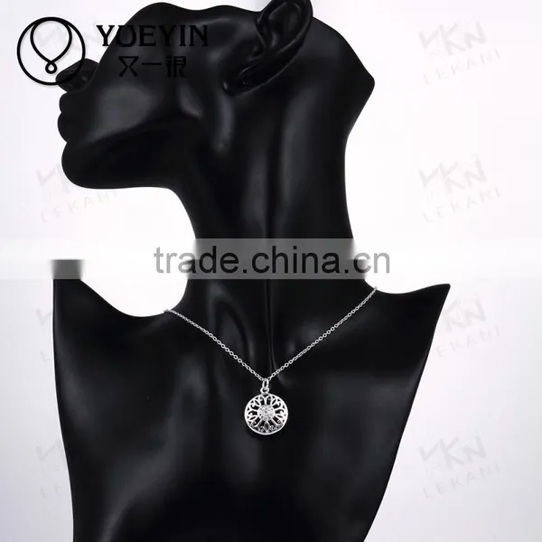 Newest Pure Silver Plated Necklace Designs Jewelry photo-6
