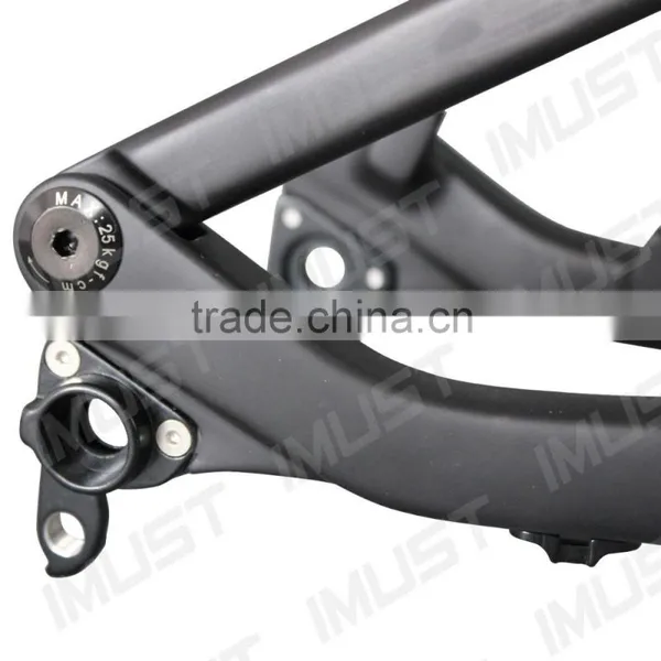 China Mountain Bike 27.5 Full Suspension Mtb Frame S/M/L Thru Axle photo-3