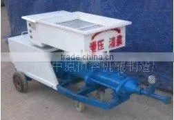 high efficiency mortar plastering machine