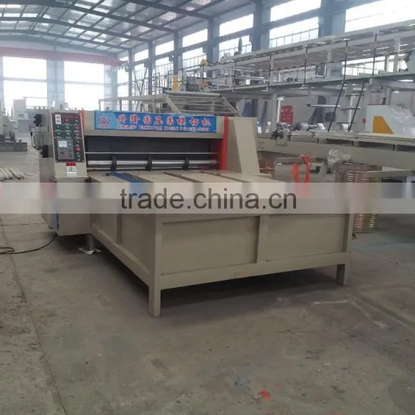 Semi-auto Corrugated Cardboard Rotary Die Cutting Machinery photo-4