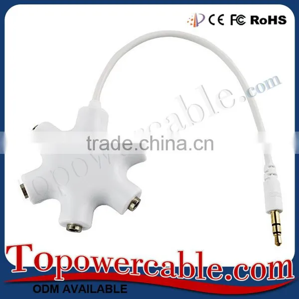 China Wholesale Supplier Hot Sale Premium Multi Headphone Splitter Mp3 Splitter With OEM ODM photo-3