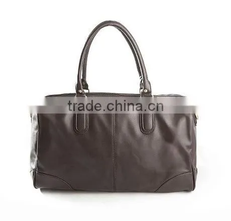 Family Durable Travel Time Leather Weekend Luggage Travel Bags photo-3