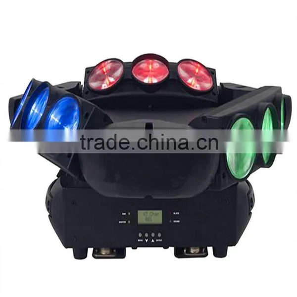 Adj Kaos 9 Heads 10w 4 In1 Beam Bar Led Moving Head Spider Light photo-2