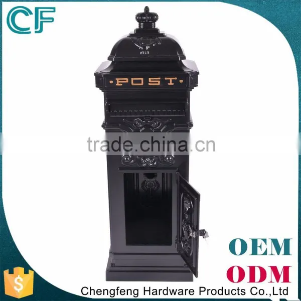 The Most Popular Style In Europe Die Casting Aluminiun Free Standing Mailbox Posts For Sale From China photo-2