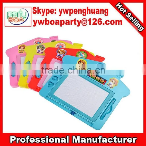 No -toxic Plastic House Shaped Kids Drawing Board With Pen