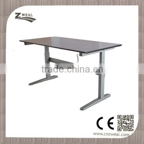 Steel Crank Height Adjustable Reading Table photo-3