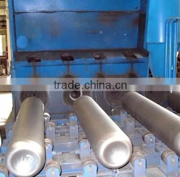 Cng Cylinder Inner Surface Anticorrosion Cleaning Sandblasting Equipment
