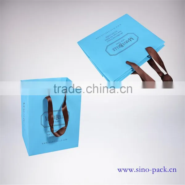 Hengshang Kraft Paper Chocolate Gift Ribbon Handle Bags photo-2