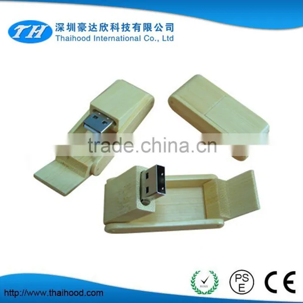 Eco Friendly Wooden Usb Drive , Tipper Wooden USB Flash Drive, 1GB USB Flash Drive photo-2