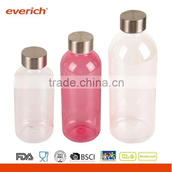 600ml/1000ml BPA FreeTritan Bottle With Metal Lid photo-3