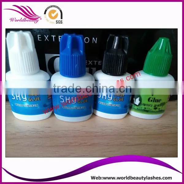 Eyelash Extension Glue, Black Liquid, Much Strong and no Odor, 10g per Bottle photo-2