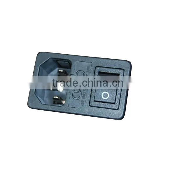 AC-014 Inlet Socket ac Power Switch Socket photo-3