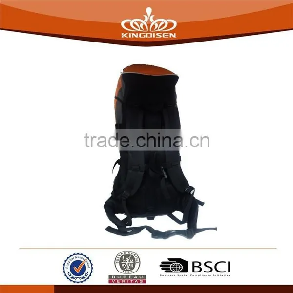 Orange Yellow Waterproof PU Hiking Backpack photo-3