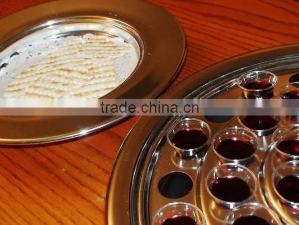 Factory Stainless Steel Communion Tray