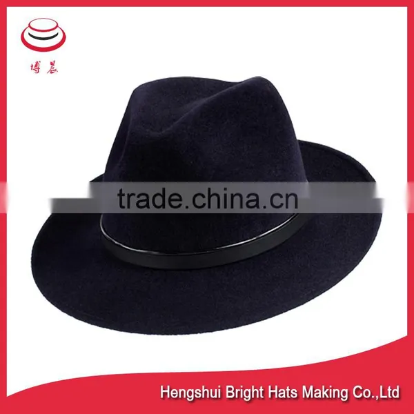 Wool Felt Trilby Hat Wholesale photo-2