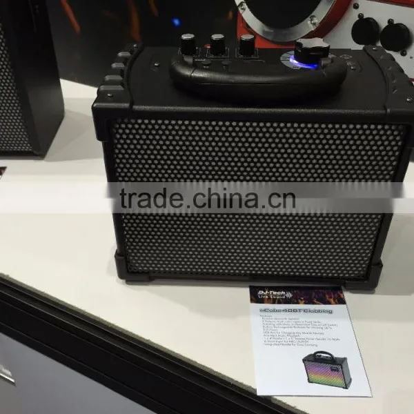 China Supplier Disco Speakers With Portable Handle Multi-Color Colorful Lighted Speaker photo-5