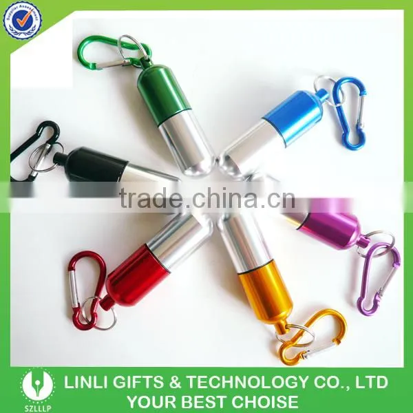 Oem Logo Promotional Gift Metal Pill Box Keyring photo-5