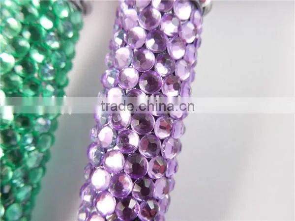 Wholesale Newest Corlorful Mini Crystal Bling Metal Ball Pen Made In China photo-5