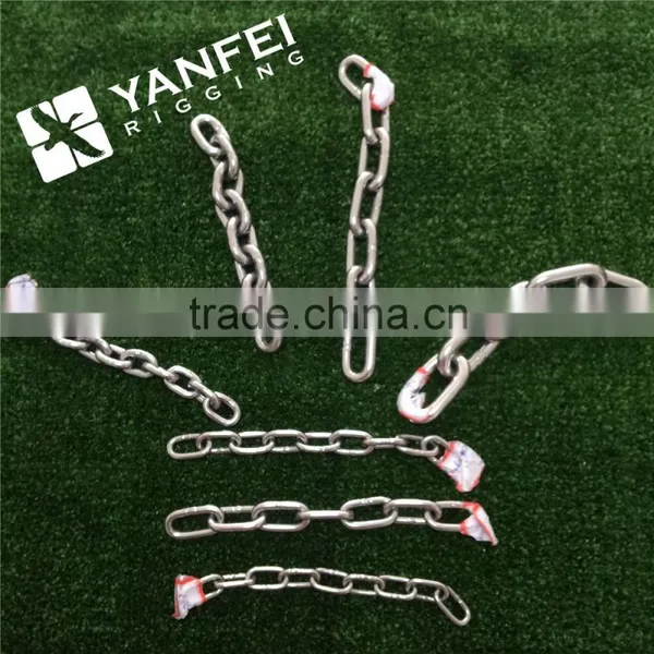 Stainless Steel DIN5685A Short Link Chain photo-4