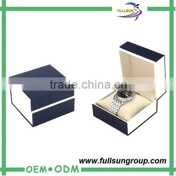 PU Leather Handmade Luxury Watch Storage Box photo-2