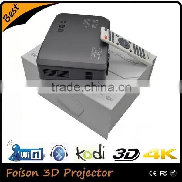 New DLP 3d Android Smart Home Theater Led 3d tv Projectors for 3D Mapping photo-3