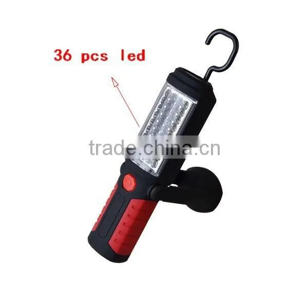 New Plastic Material AAA Battery Portable LED Work Light With Hook photo-3