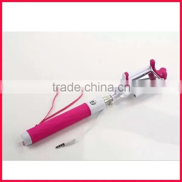 D09 Double System Extendable Mirror Selfie Stick,D09 Selfie Stick Monopod With Glass Mirror photo-6