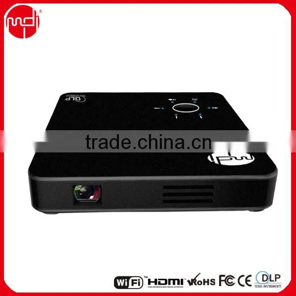 Built-in Battery DLP LED Projector 3000:1 HDMI Mini LED Projector
