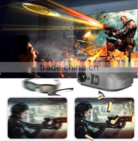Both OEM and ODM Available 4Kx4K Smart Projector RK3288 20Core: 4 Core CUP + 16 Core GPU, ARM Cortex-A17 CPU With up to 1.8GHz photo-6