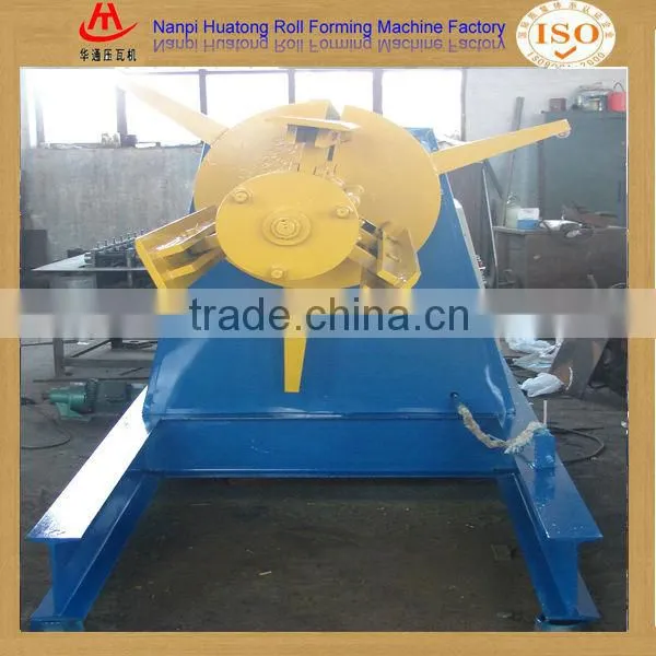 Hydraulic Metal Decoiler Roll Forming Machine photo-4