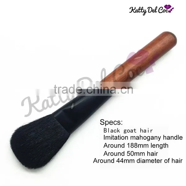 Custom Logo Makeup Brushes Black Goat Hair Upgrade Supplier's Choice photo-4
