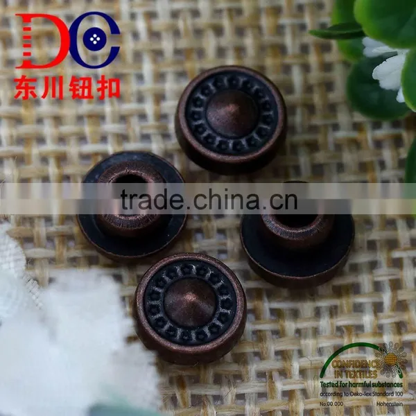 Fashion High Quality Metal Plating Nickel Free Lead Free Jeans Button and Rivets photo-3