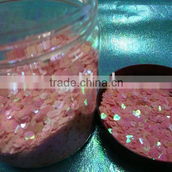 Pink Round Sequins