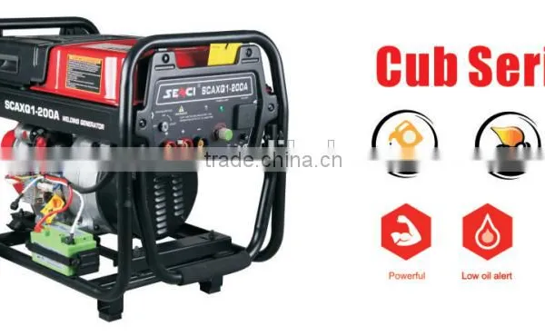 220v 60hz Cheap Portable Welder Generator Diesel photo-2