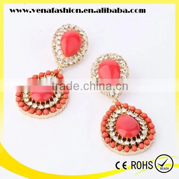 Artificial Jewellery in Delhi Diamonds Design Alloy Resin Earring photo-6